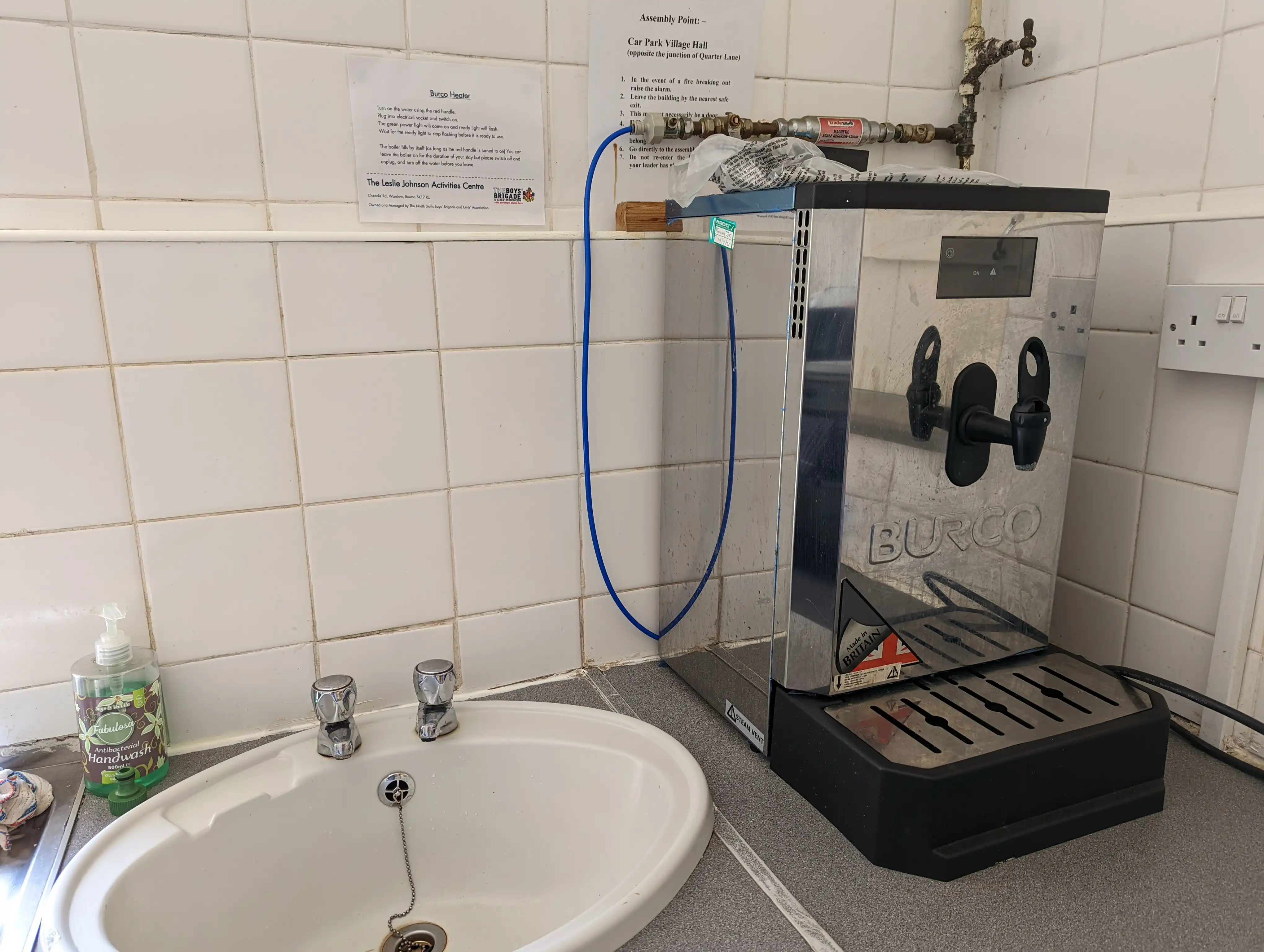 Basin & Water Heater