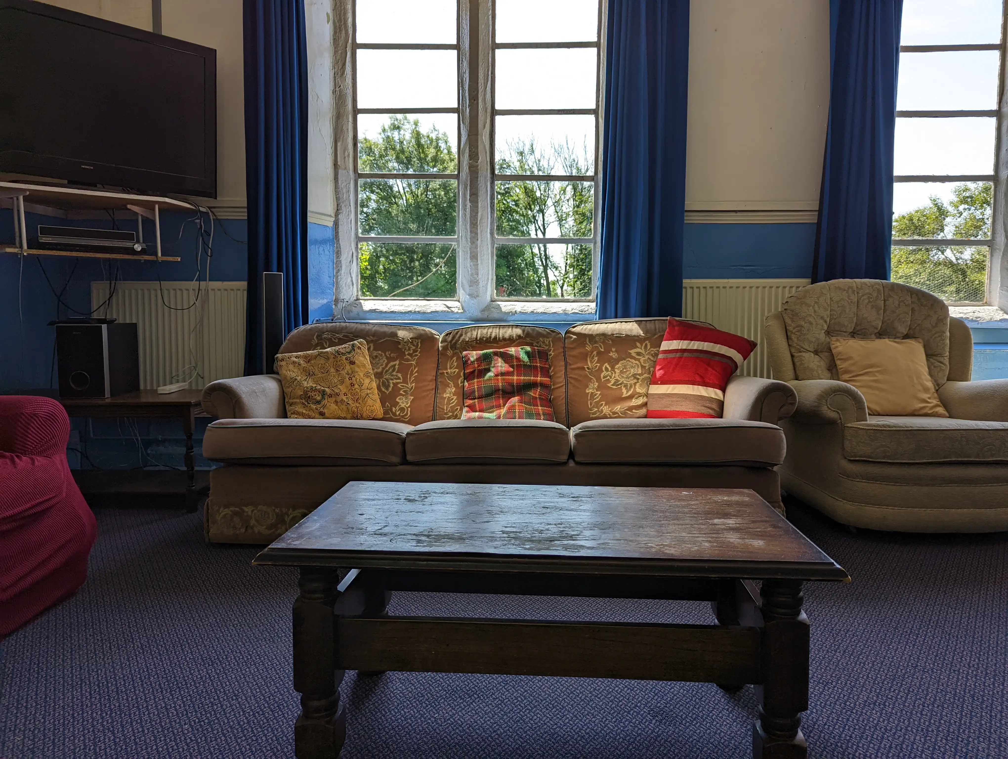 Living Room Seating and Coffee Table