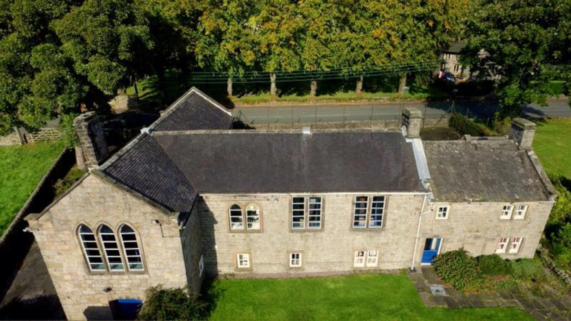 Bird's eye view of the centre